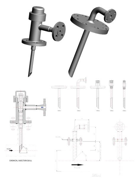 Thermowell drawing
